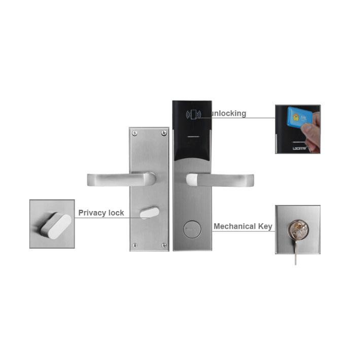 V69 관리 체계 호텔 전자 자물쇠 현대 RFID 카드 자물쇠