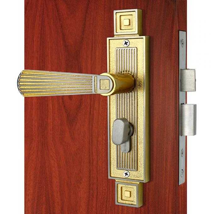 거주 장붓 구멍 자물쇠 고정되는 아연 합금 입장 문 장붓 구멍 Lockset