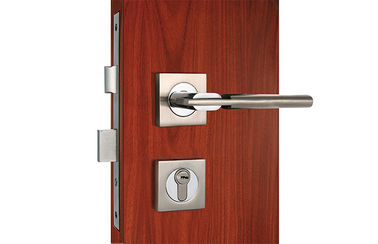 Satin Nickel Chrome Front Door Mortise Lock 35-70mm Door Thickness