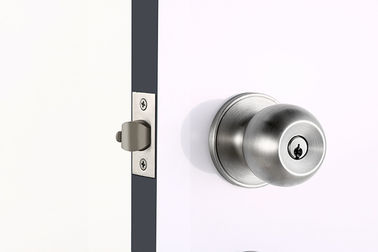 스테인리스 실린더 문 손잡이는 70MM 역행 자물쇠를 위한 Lockset를 취급합니다