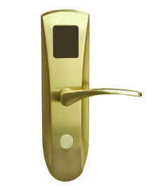 브러쉬 니켈 디지털 전자 카드 잠금 / 호텔 객실용 전자 문 잠금