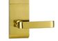 PVD gold  Electronic Door Lock Unlocked by Password or Emid Card