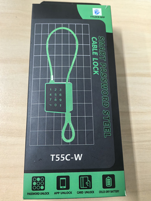 4mm 케이블과 APP 제어로 잠금없이 잠금하고 IP65