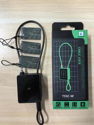 4mm 케이블과 APP 제어로 잠금없이 잠금하고 IP65