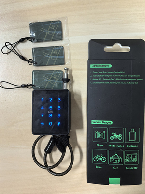 4mm 케이블과 APP 제어로 잠금없이 잠금하고 IP65