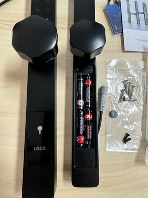 좁은 프레임 지문문 잠금 방수 IP65 아파트