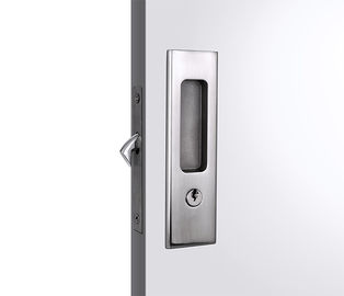 공단 니켈 금속 미닫이 문은 열쇠, 35 - 70mm 문 간격으로 잠급니다
