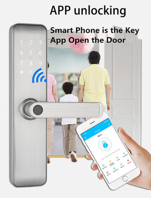 블루투스 와이파이 RFID 키 없는 스마트 문 잠금
