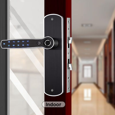 스마트 TTlock FPC 지문문 잠금 리버서블 손잡이가 있는 블루투스