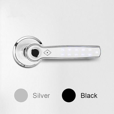 TTlock Fingerprint 블루투스 스마트 잠금 키리스 진크 합금 손잡이